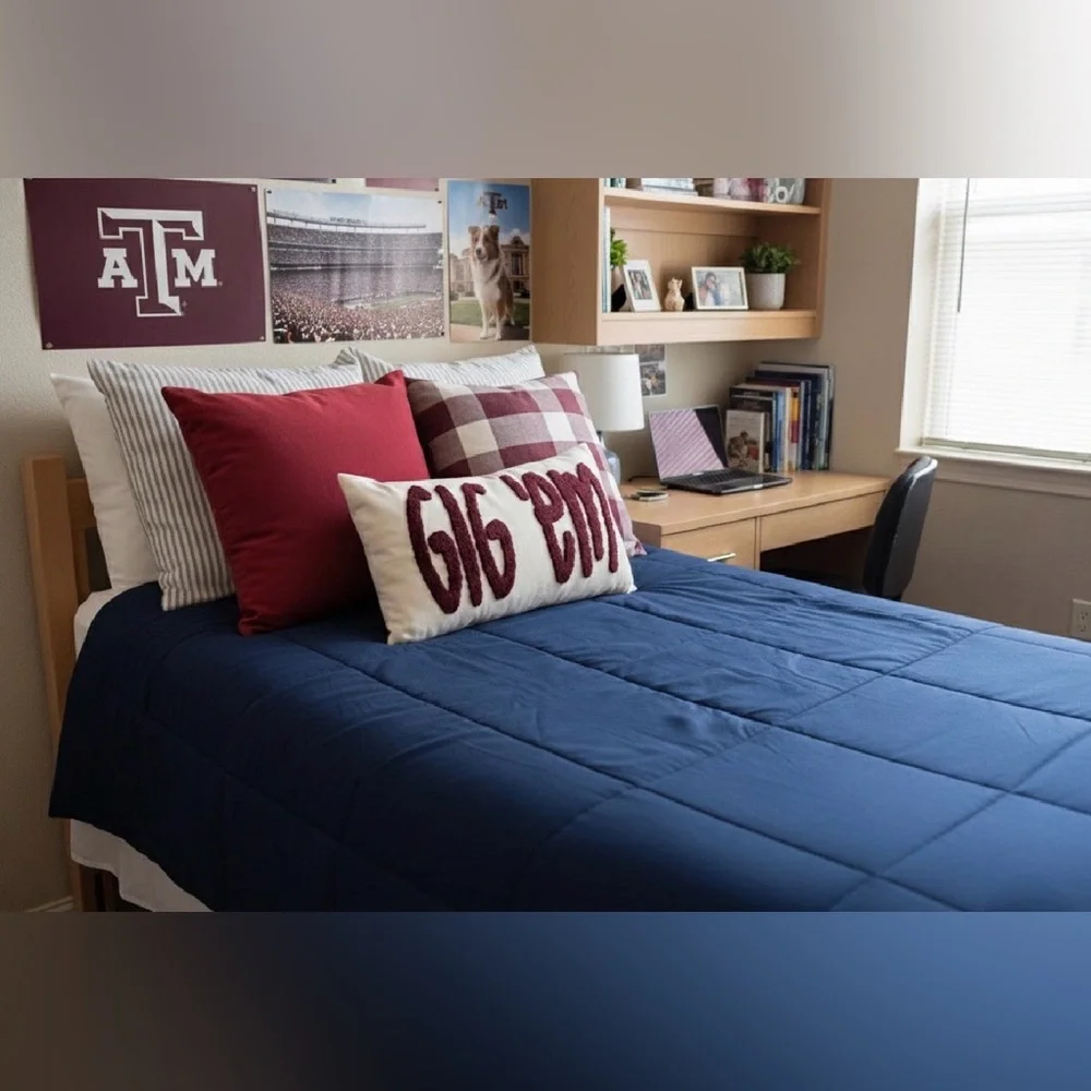 Gig ‘Em Chenille Pillow